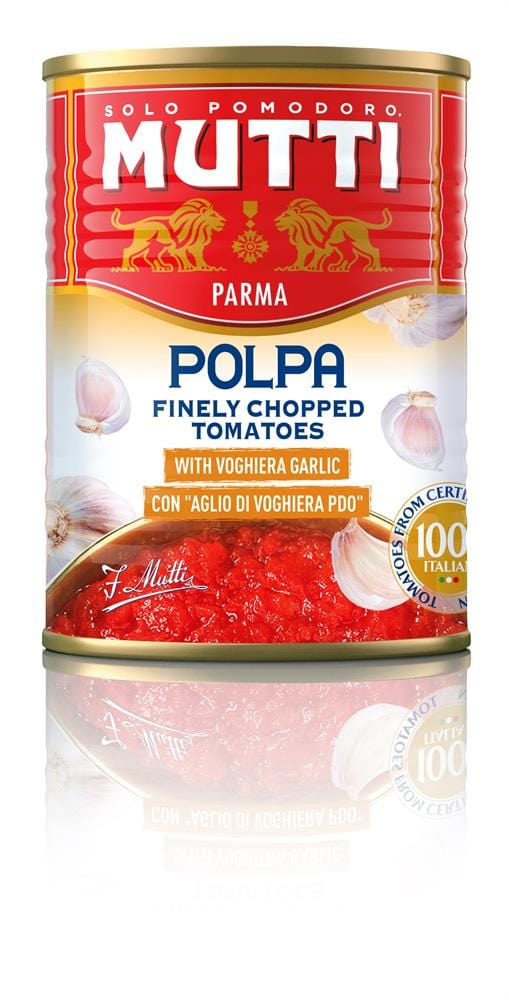 Mutti Polpa with Garlic 400g, Mutti