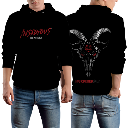 Murdered Out Insidious Hoodie XL Black