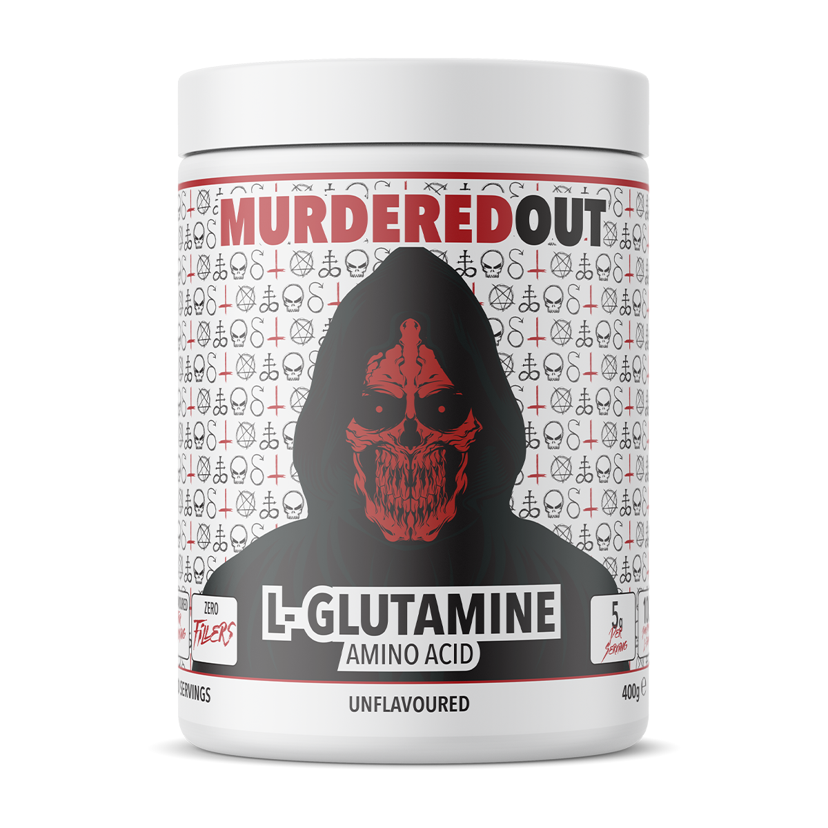 Murdered Out L-Glutamine 400g