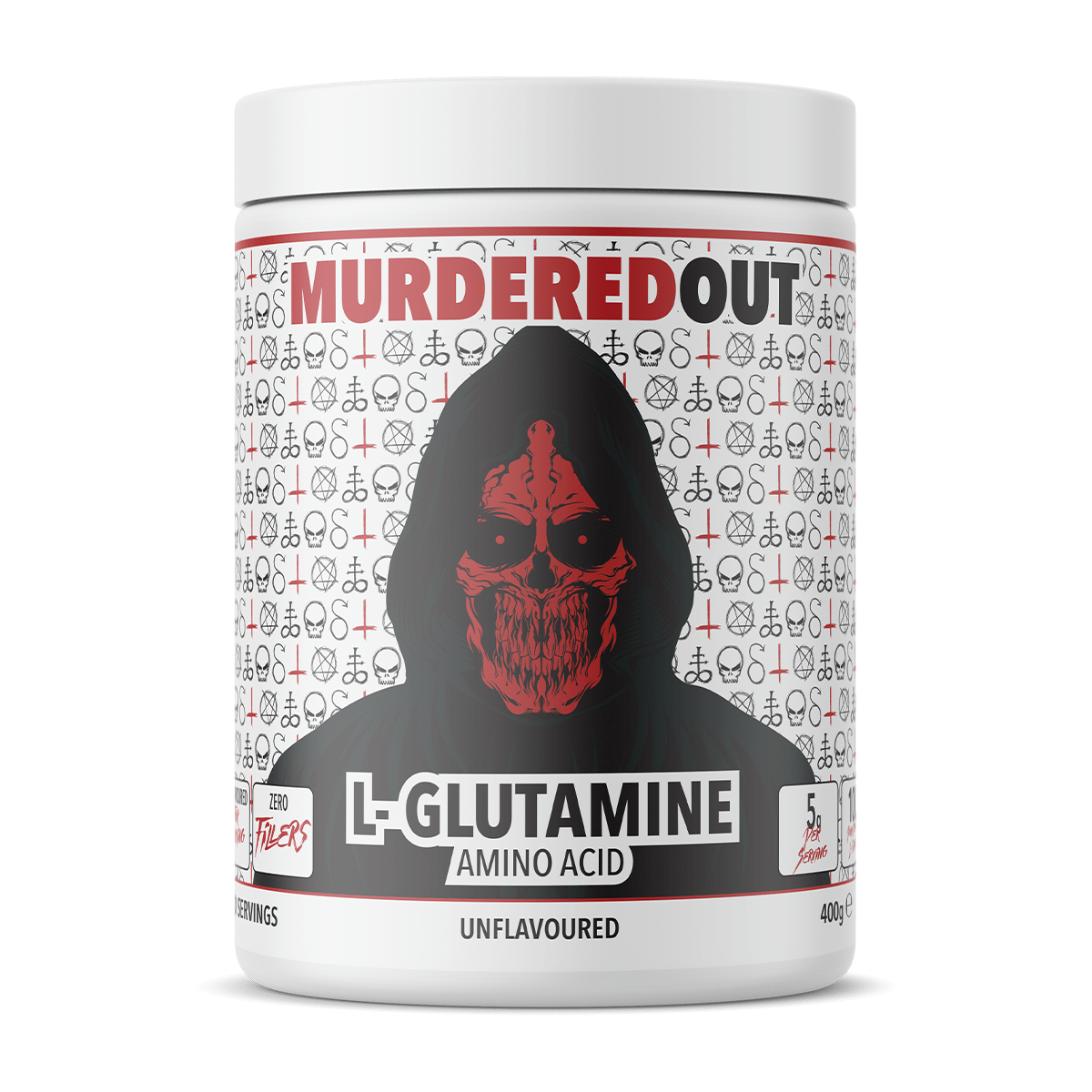 Murdered Out L-Glutamine 400g