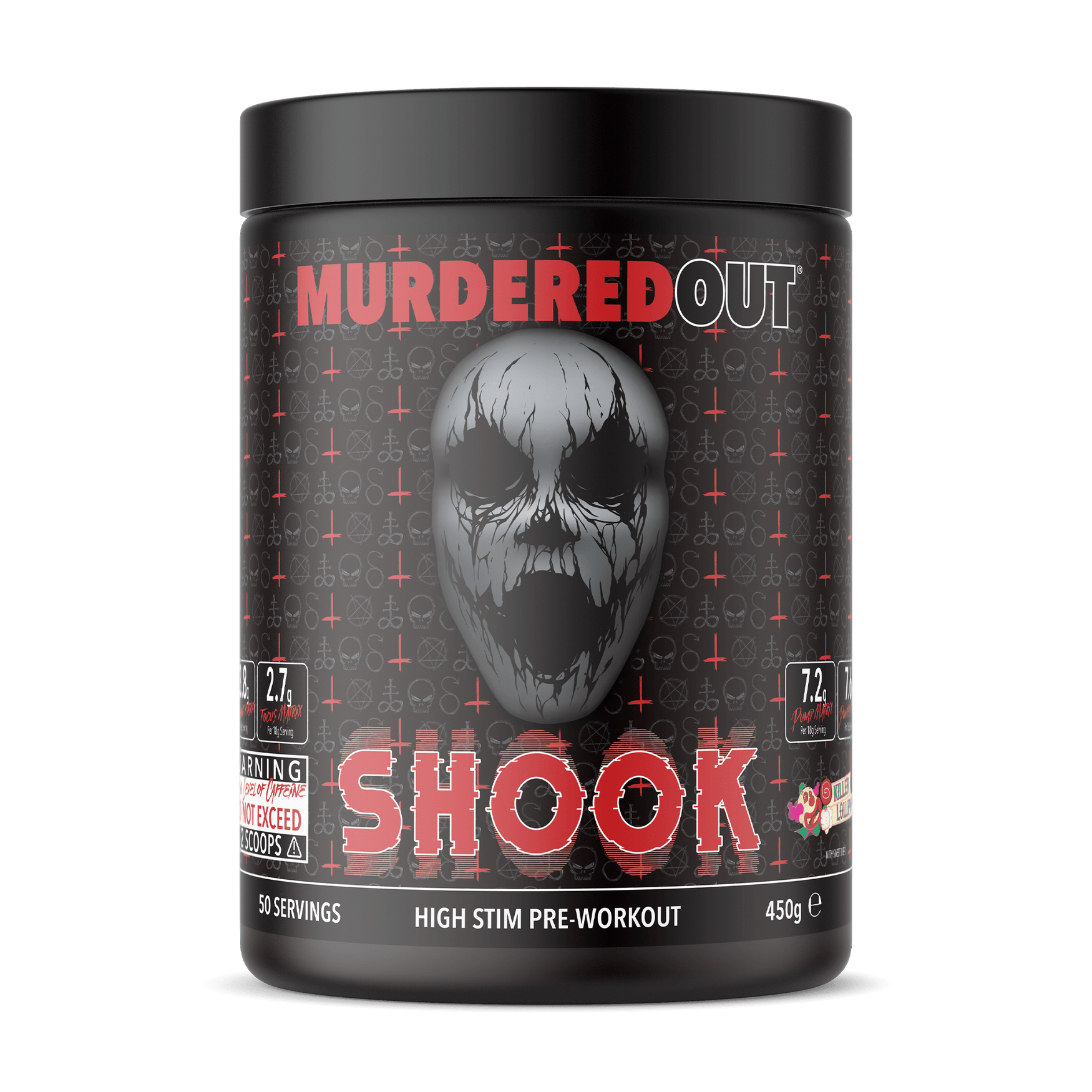 Murdered Out Shook 450g Killer Lollipop