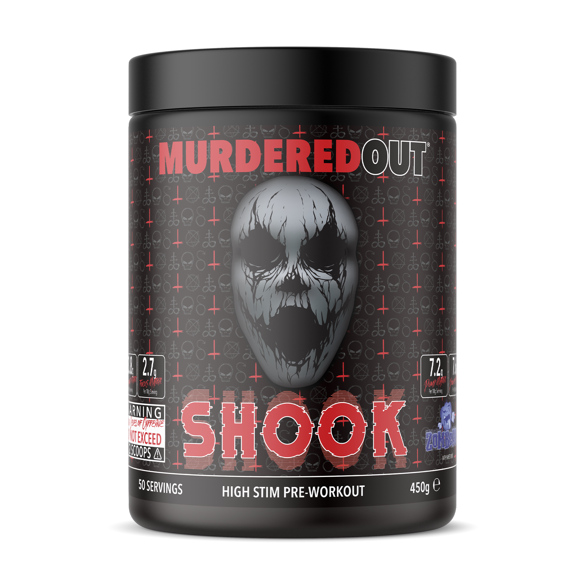 Murdered Out Shook 450g Zomberry