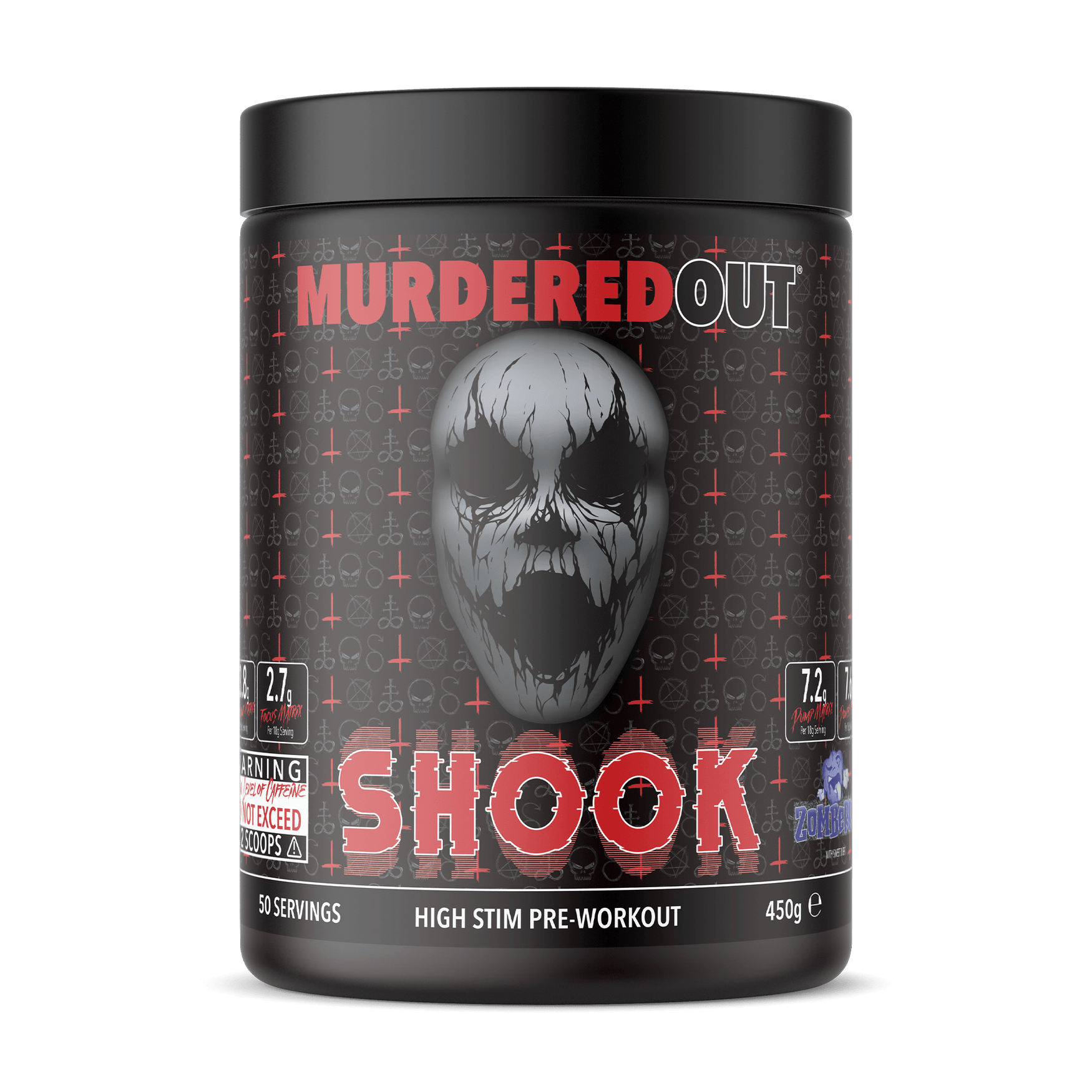 Murdered Out Shook 450g Zomberry