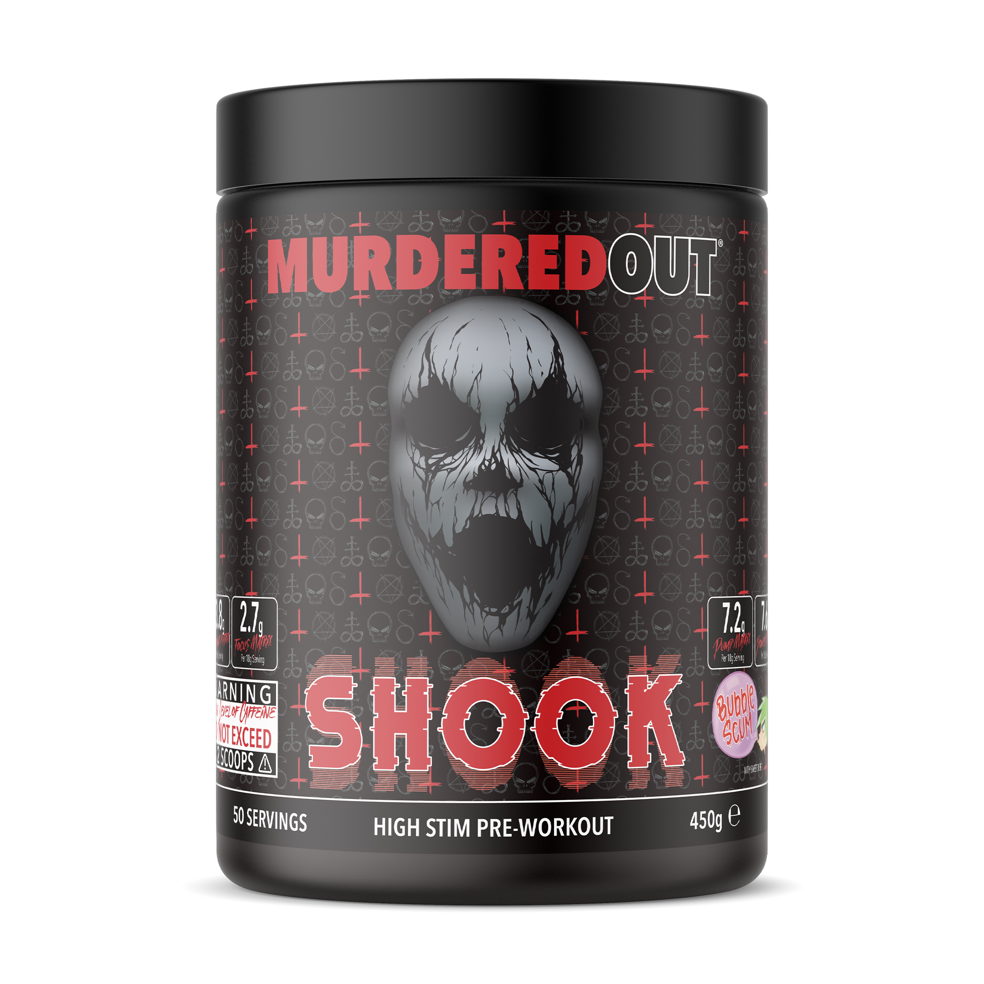 Murdered Out Shook 450g Bubblescum