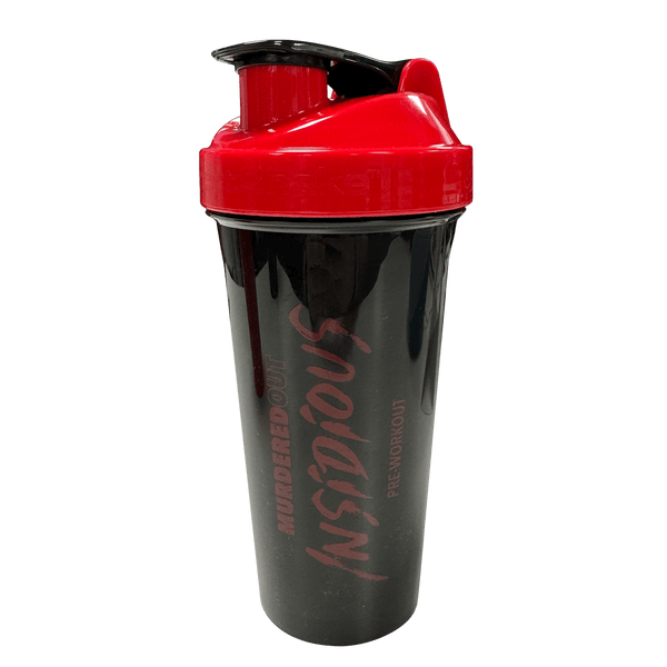 Murdered Out Smartshake Insidious Shaker 600ml Black & Red