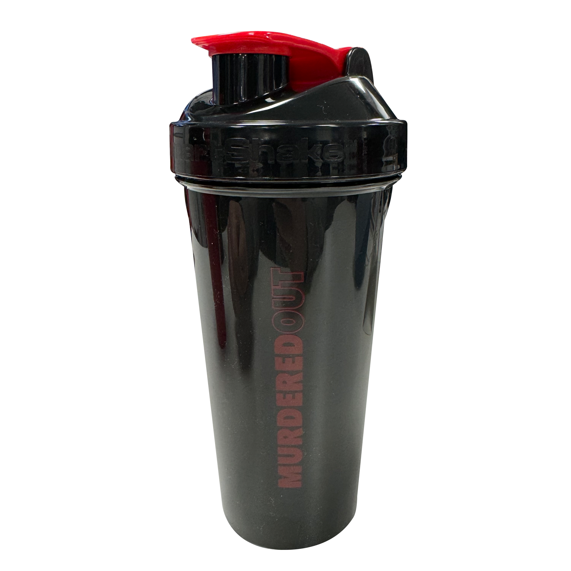 Murdered Out Smartshake Shaker 600ml Black & Red