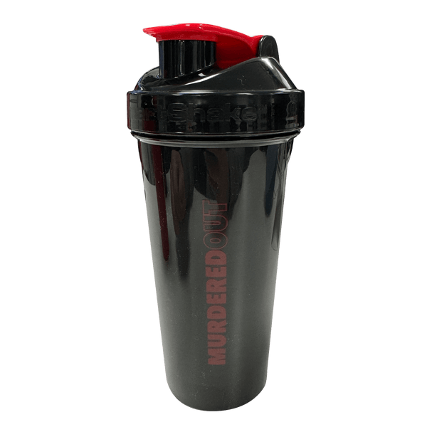 Murdered Out Smartshake Shaker 600ml Black & Red