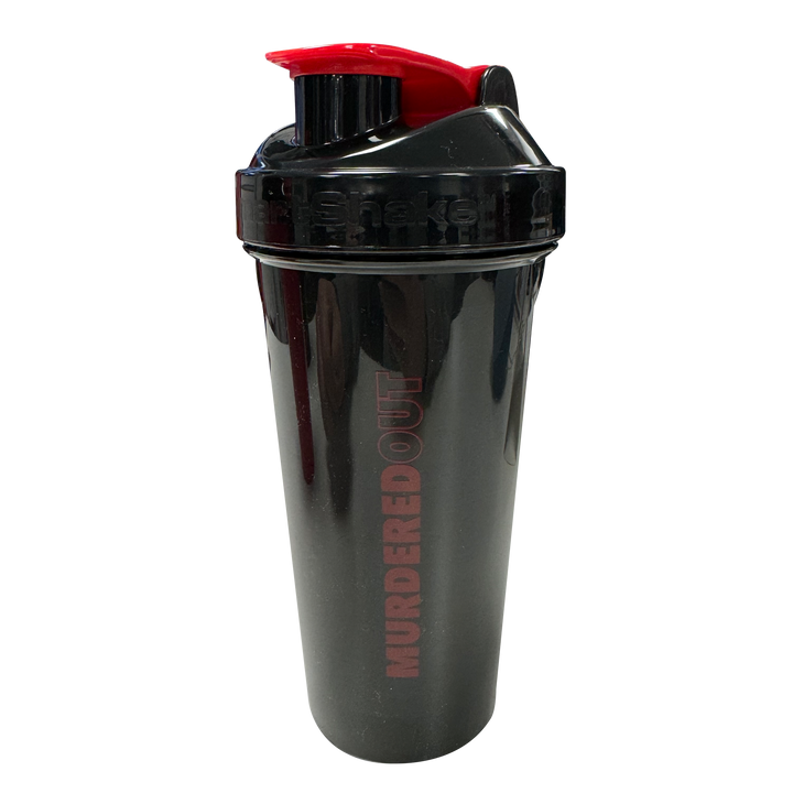 Murdered Out Smartshake Shaker 600ml Black & Red