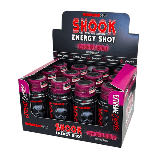 Murdered Out Shook Energy Shot 12x60ml Cherry Cola