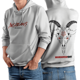 Murdered Out Insidious Hoodie L White