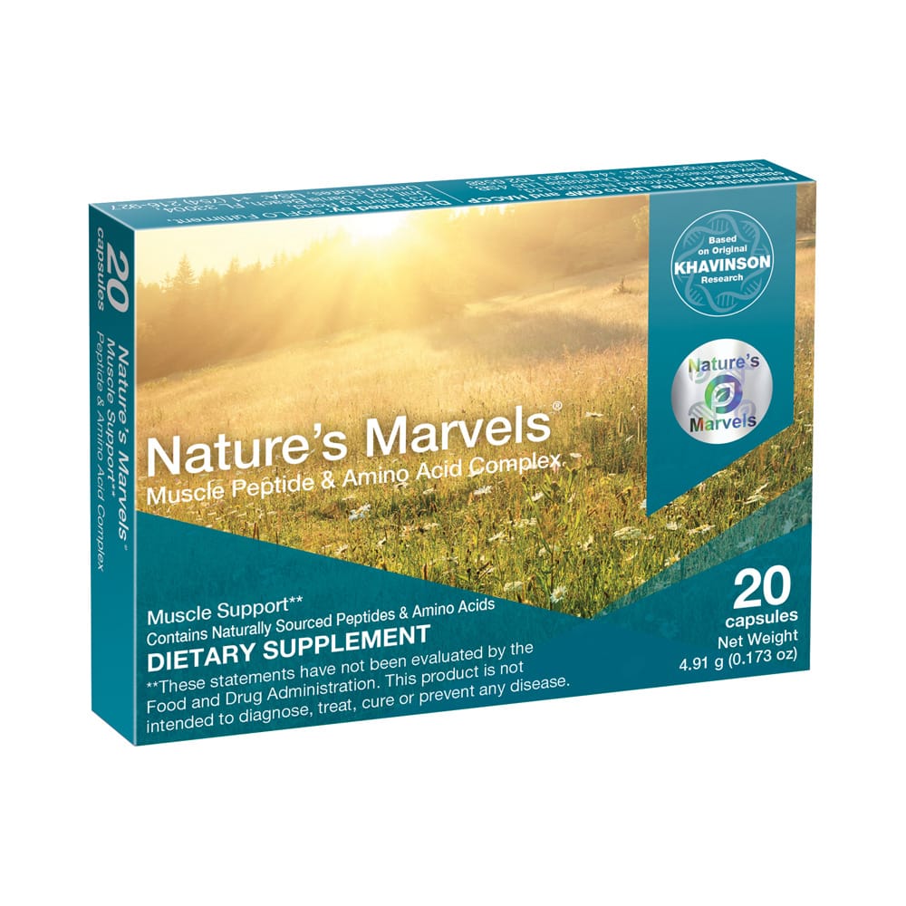 Nature's Marvels Muscle Bioregulator – 20 Capsules – image 2