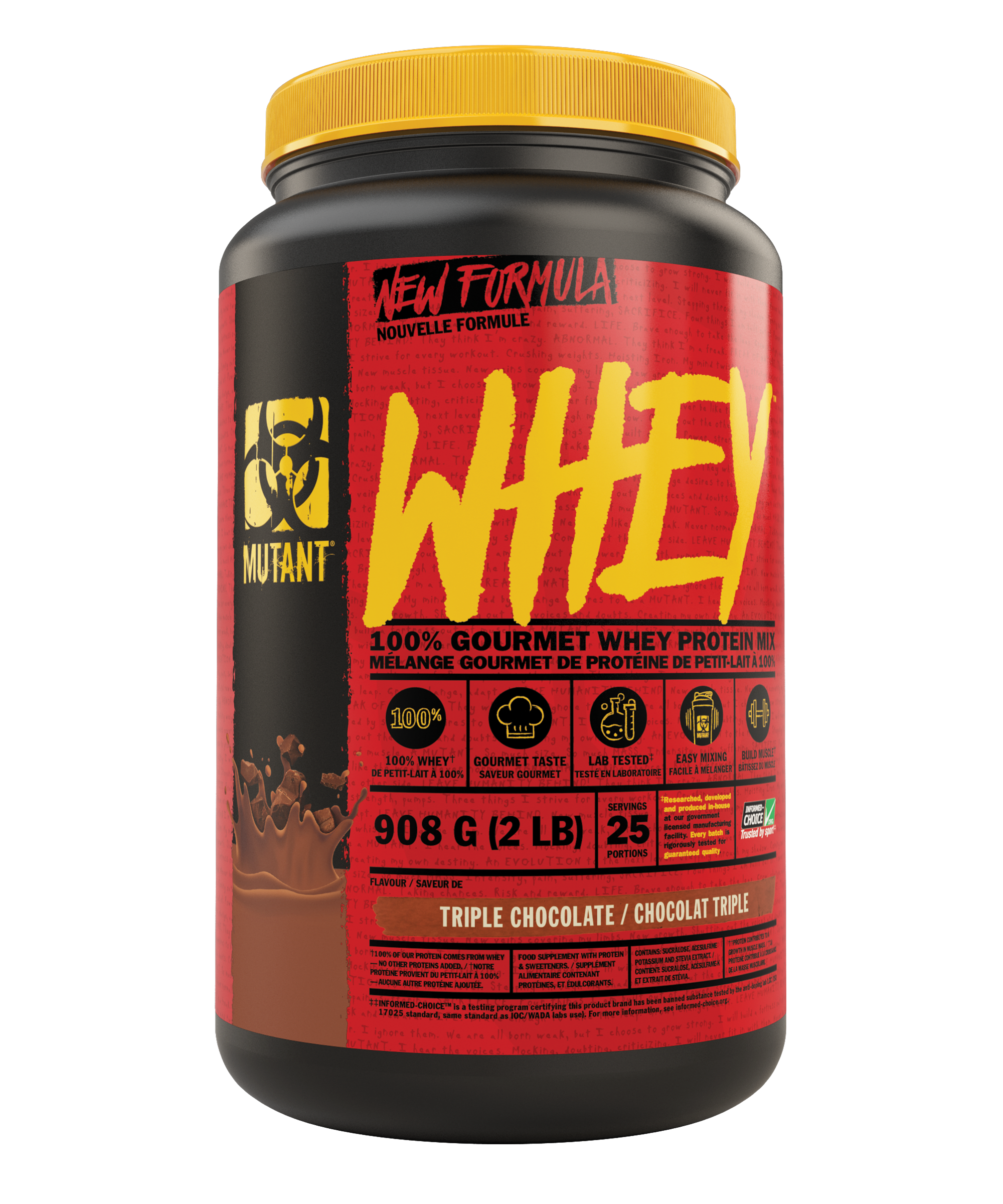 Mutant Whey 908g Chocolate