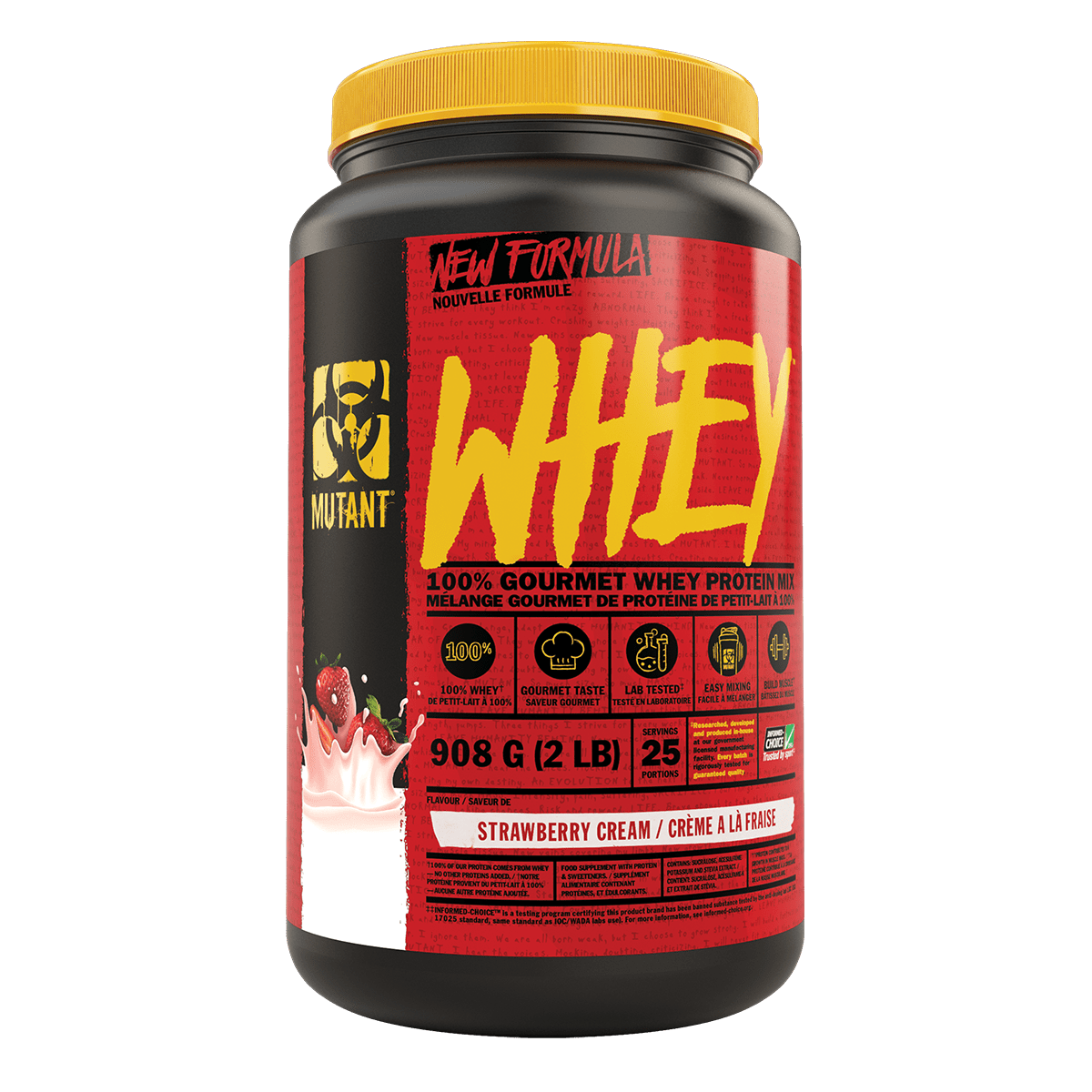 Mutant Whey 908g Strawberry