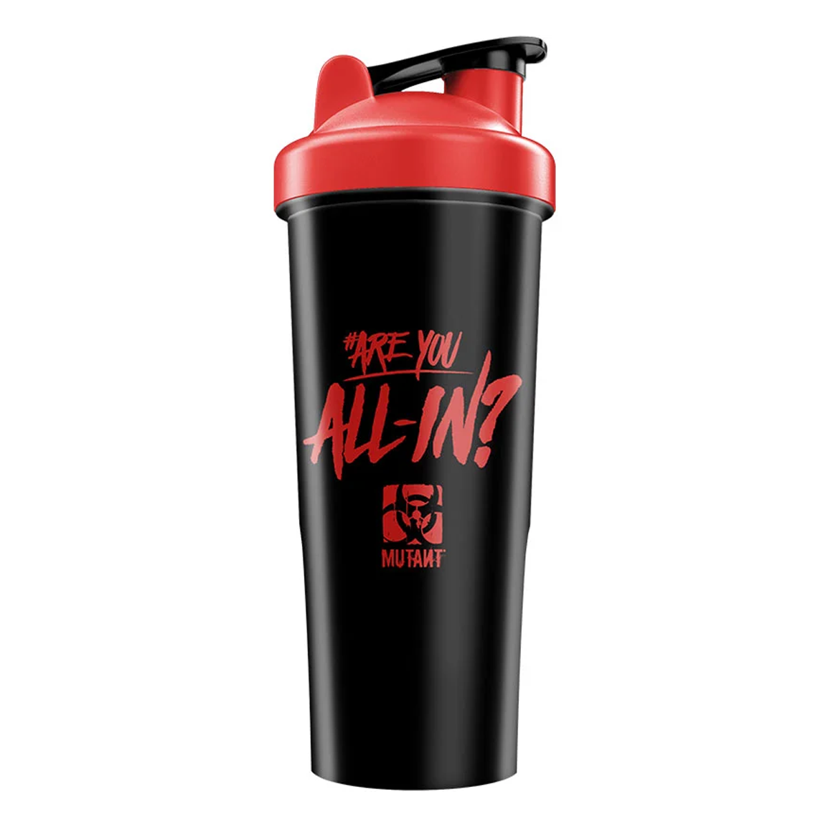 Mutant All In Shaker 1L Black with Red