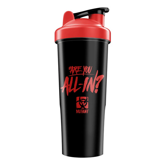 Mutant All In Shaker 1L Black with Red