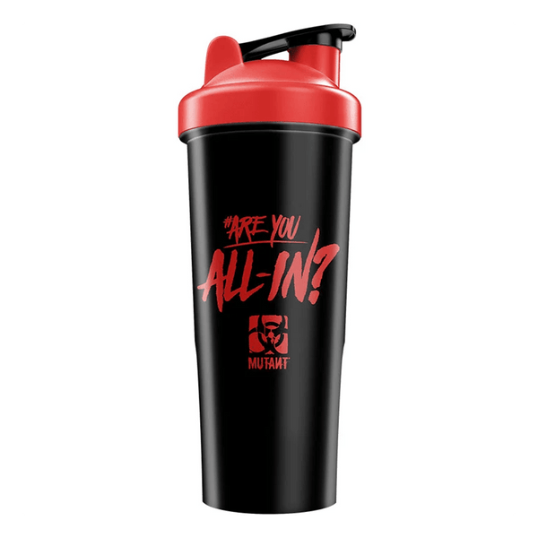 Mutant All In Shaker 1L Black with Red