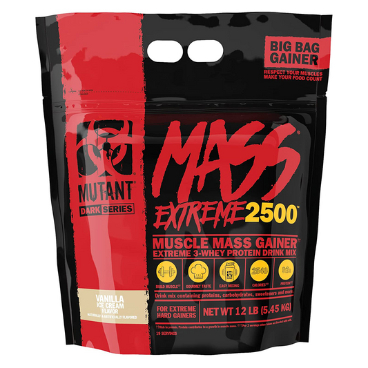 Mutant Mass Extreme 2500 5.45kg Vanilla Ice Cream