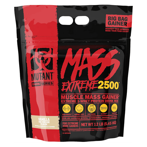 Mutant Mass Extreme 2500 5.45kg Vanilla Ice Cream