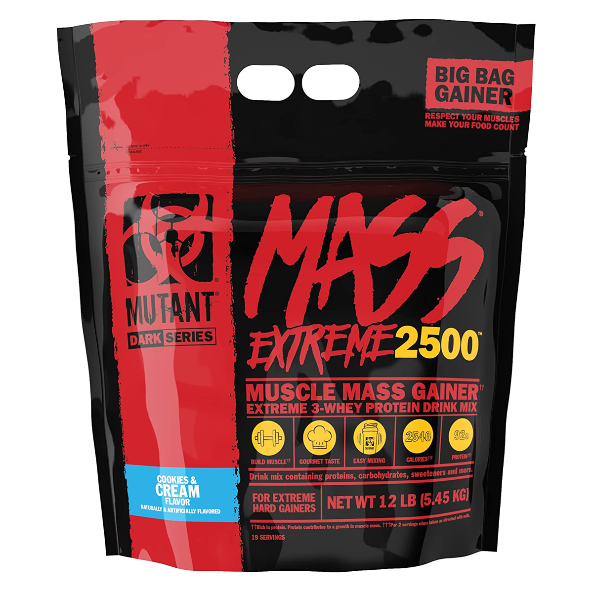 Mutant Mass Extreme 2500 5.45kg Cookies & Cream