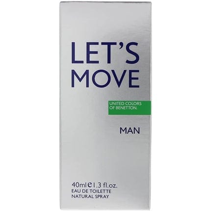 United Colors of Benetton Let's Move Man EdT Spray for Him 40ml