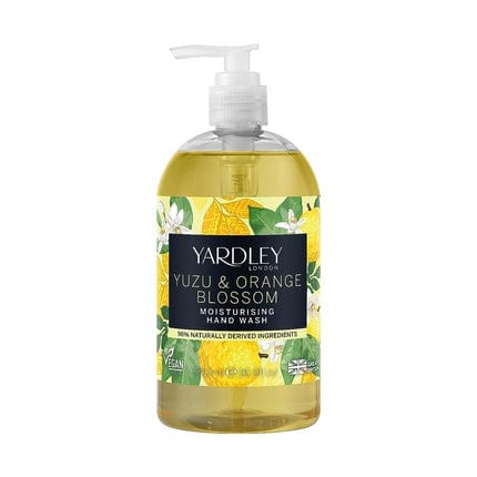 Yardley London Deluxe Yuzu & Orange Blossom Botanical Hand Wash 500ml