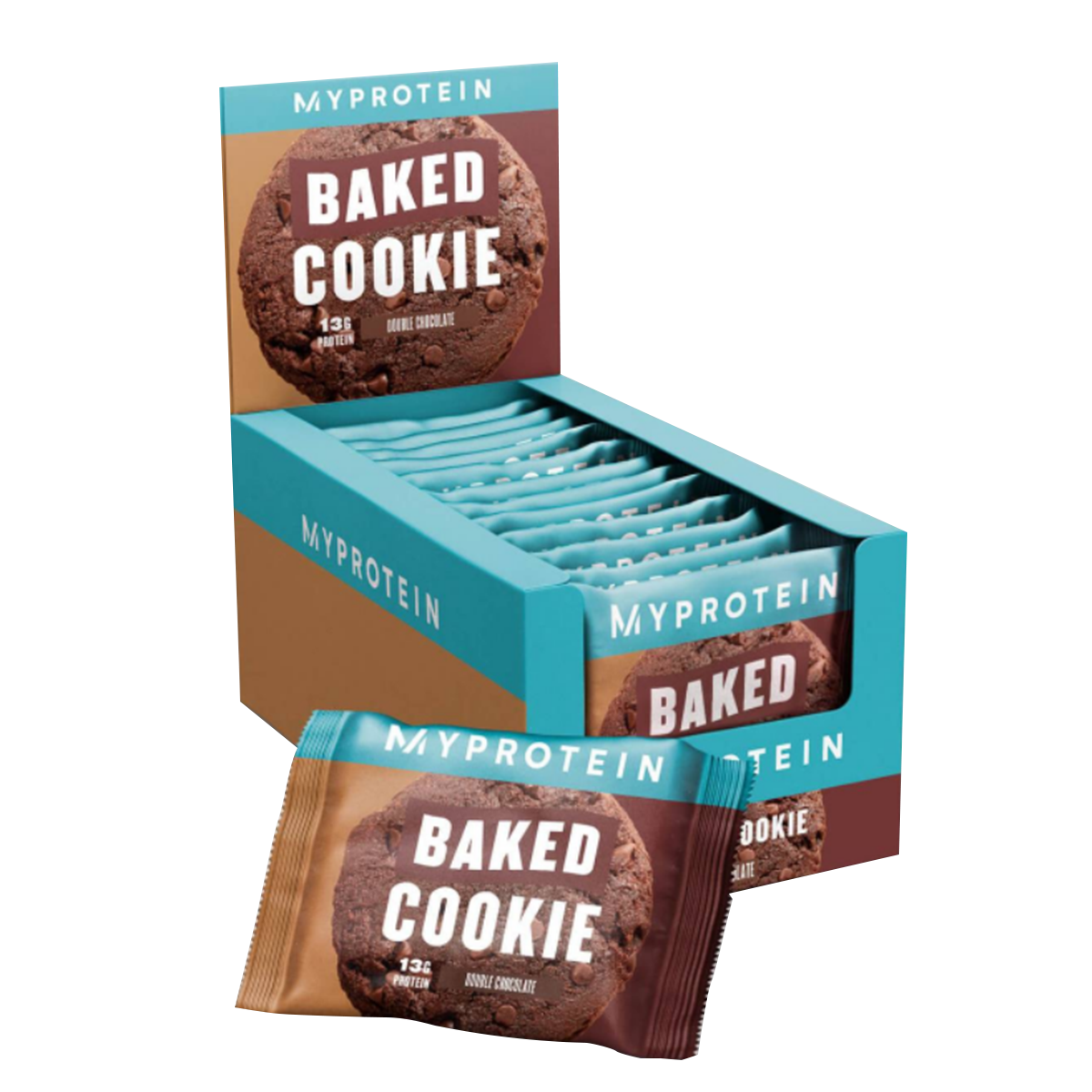 MyProtein Baked Cookie 12x75g Chocolate