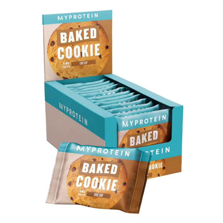 MyProtein Baked Cookie 12x75g Chocolate Chip