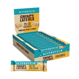 MyProtein Crispy Layered Protein Bar 12x58g White Chocolate Peanut