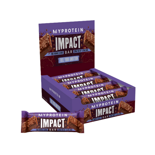 MyProtein Impact Protein Bar 12x64g Fudge Brownie