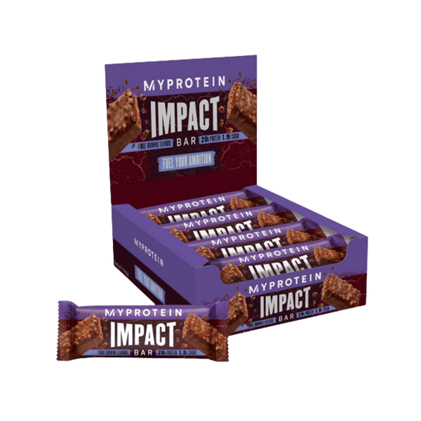 MyProtein Impact Protein Bar 12x64g Fudge Brownie