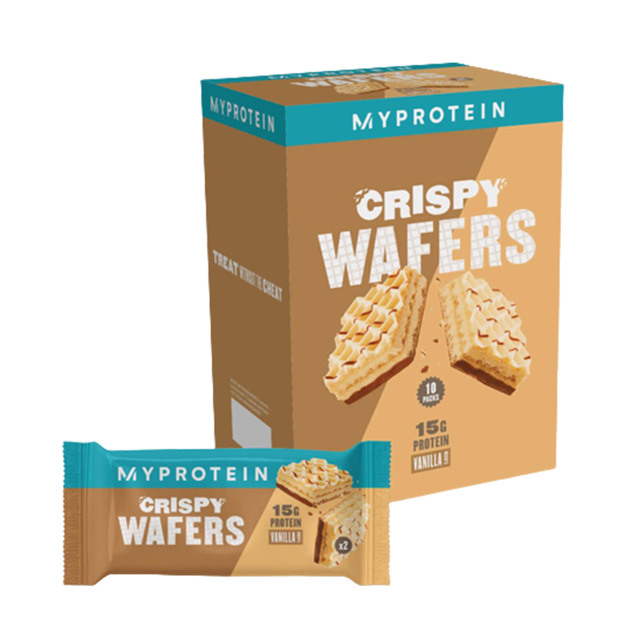 MyProtein Protein Wafers 10x42g Vanilla