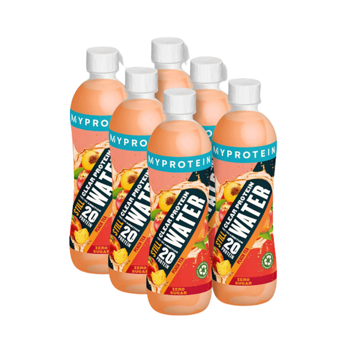 MyProtein Clear Protein Water RTD 6x500ml Peach Tea