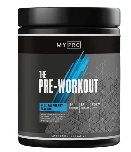 MyProtein THE Pre-Workout Pre 465g Blue Raspberry