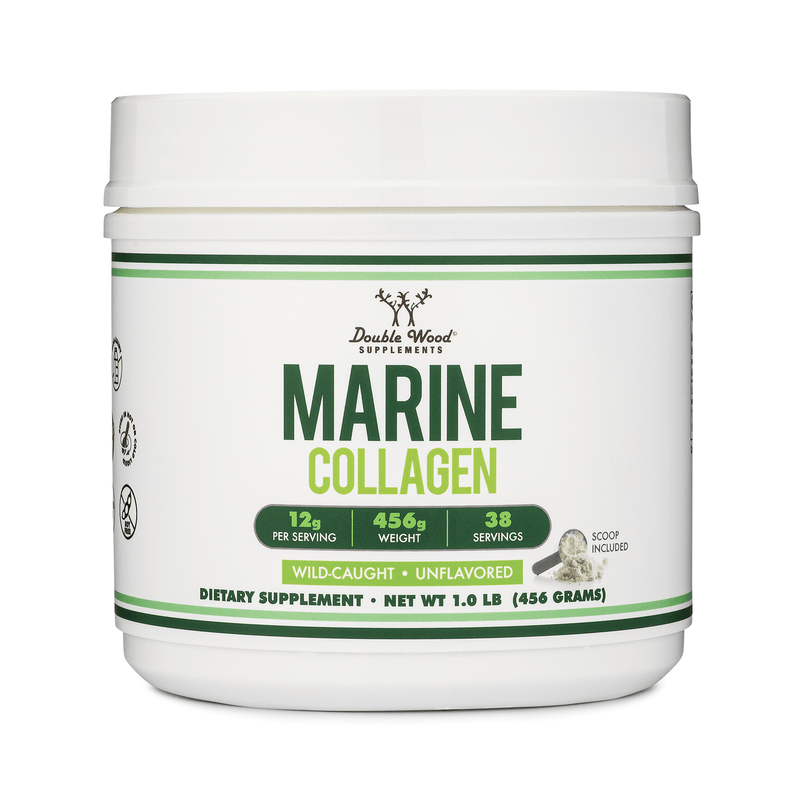 Double Wood Marine Collagen  - 1 lbs bulk powder - Welzo