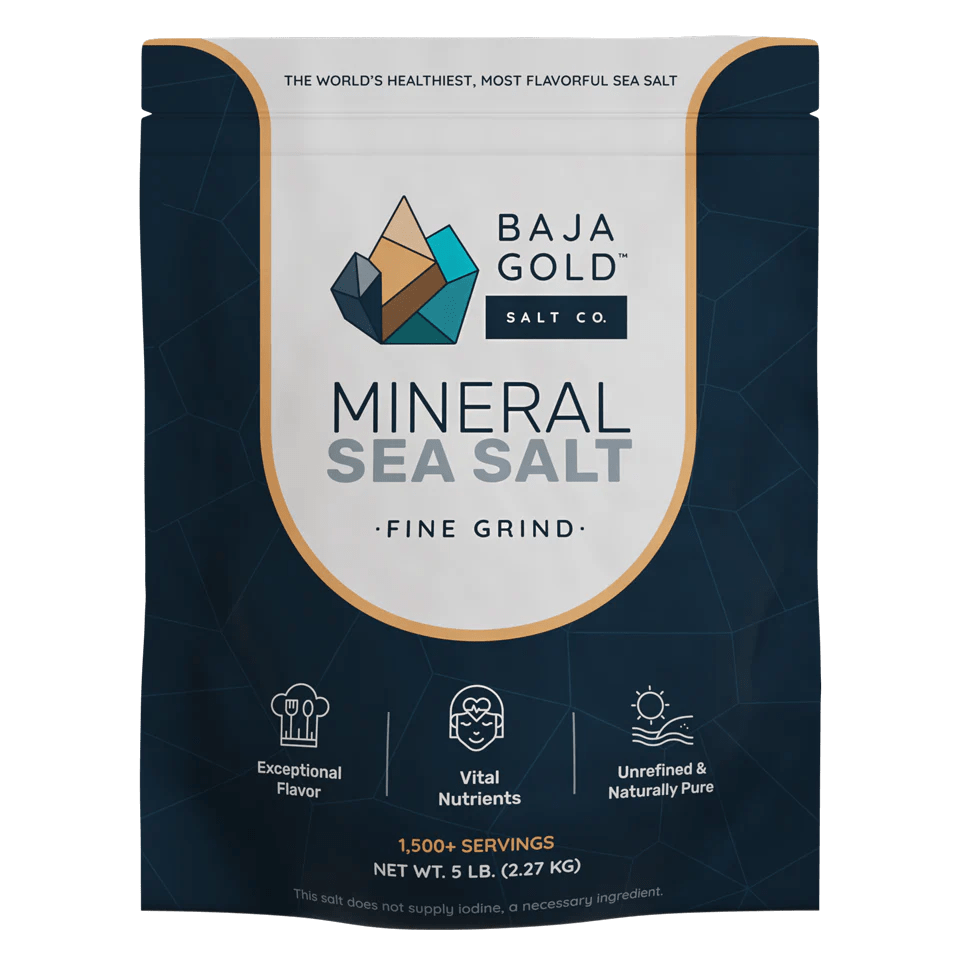 Baja Gold Salt Mineral Sea Sůl