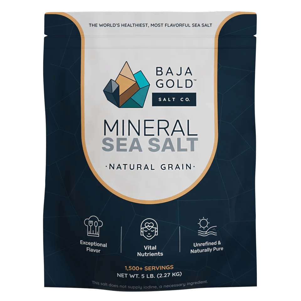 Baja Gold Salt Mineral Sea Sůl