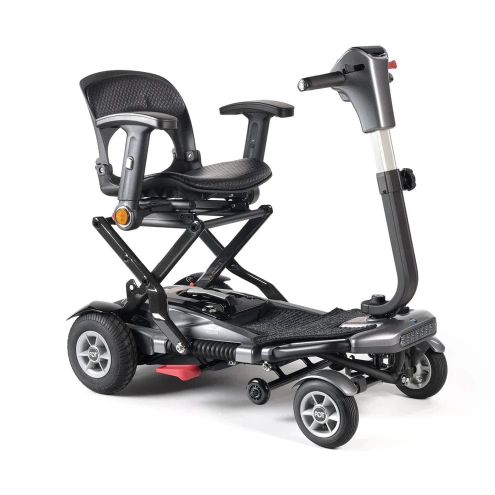Scooter mobilità MIMINO AUTOFOLD 4 MPH - Scooter di viaggio a piegatura automatica leggera, gamma di 10 miglia