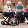 Minimo Plus Folding Mobility Scooter - Leichter tragbarer Roller mit pneumatischen Reifen und 12 Meilen Reichweite