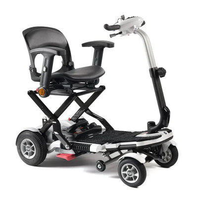 Minimo plus skládací skútr mobility - lehký přenosný skútr s pneumatickými pneumatikami a 12 mil