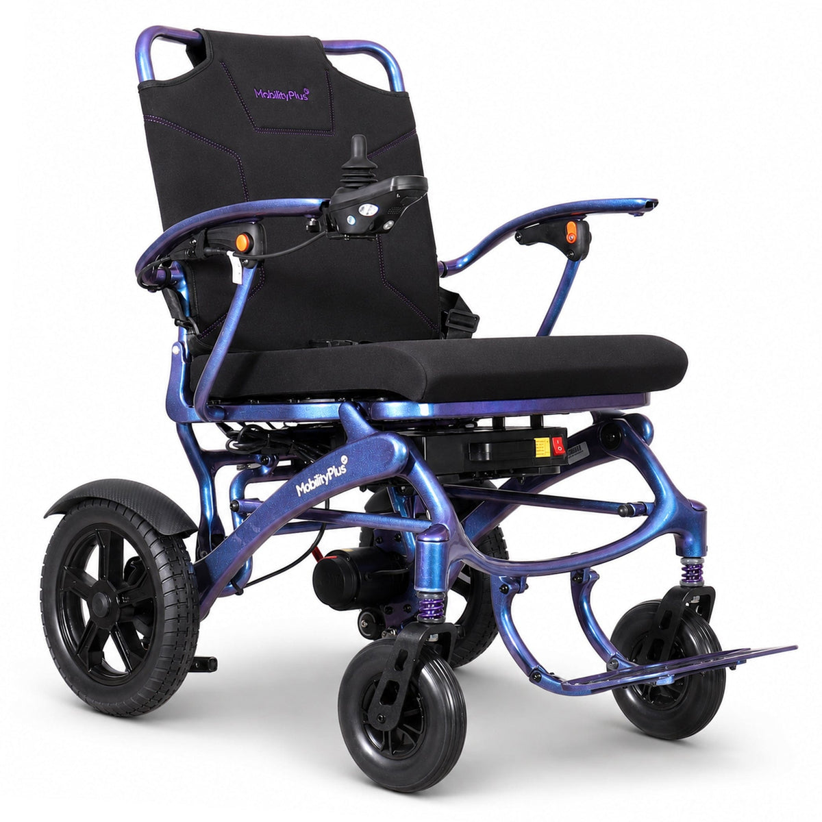 Welzo SuperNova Ultra-Light Carbon Folding Electric Wheelchair | Wide Seat, 160kg Load Capacity - image 1