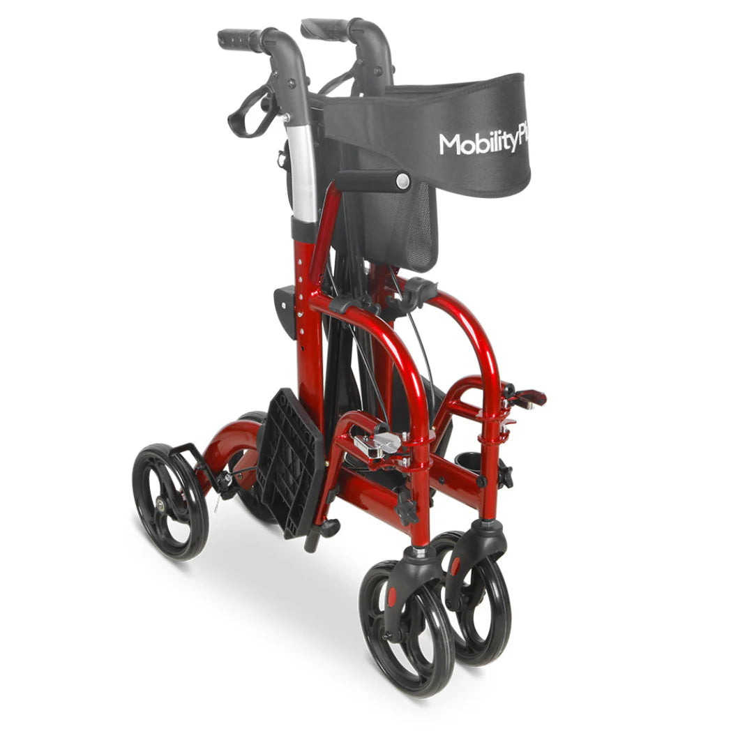 Welzo Switch 2-in-1 Rollator and Transit Wheelchair