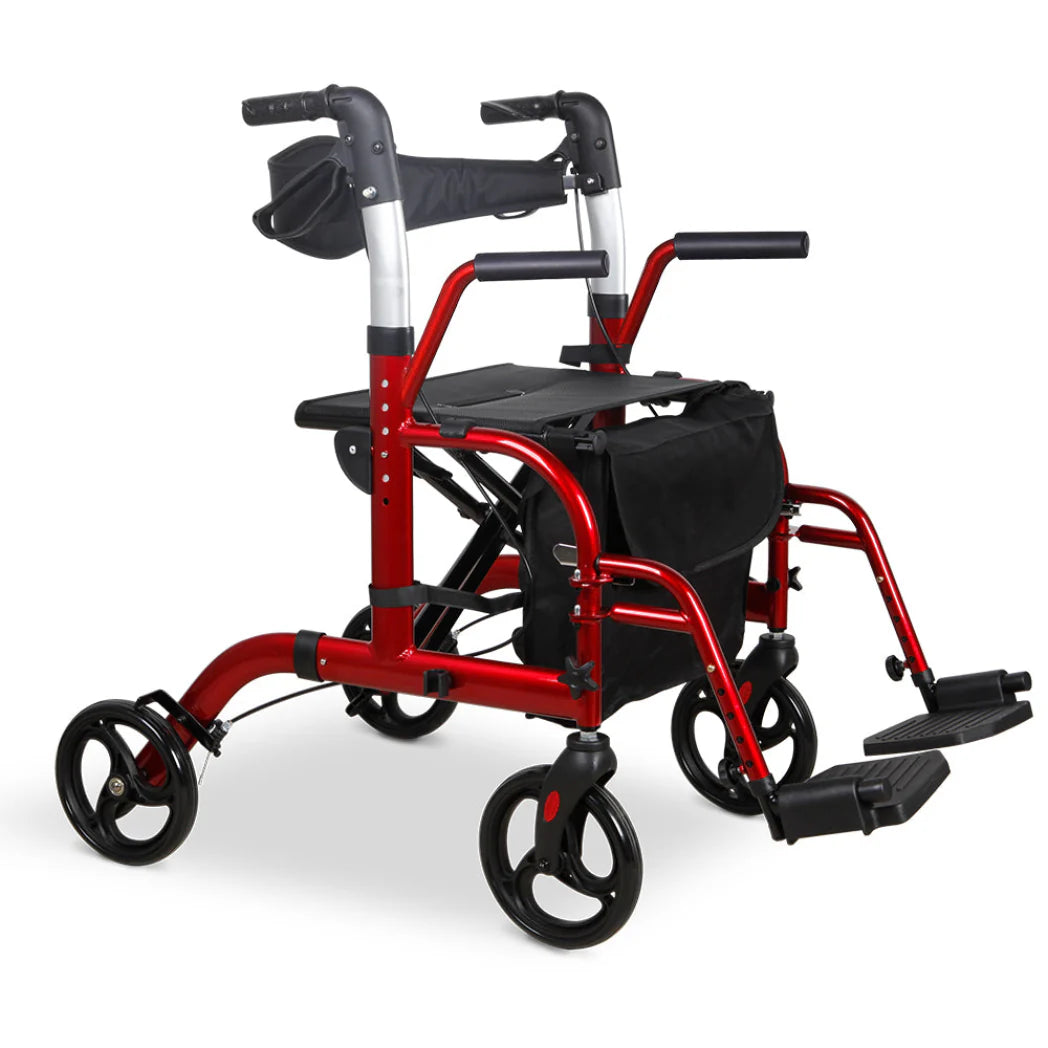Welzo Switch 2-in-1 Rollator and Transit Wheelchair