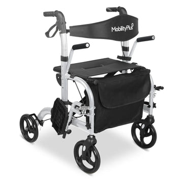 Welzo Switch 2-in-1 Rollator and Transit Wheelchair