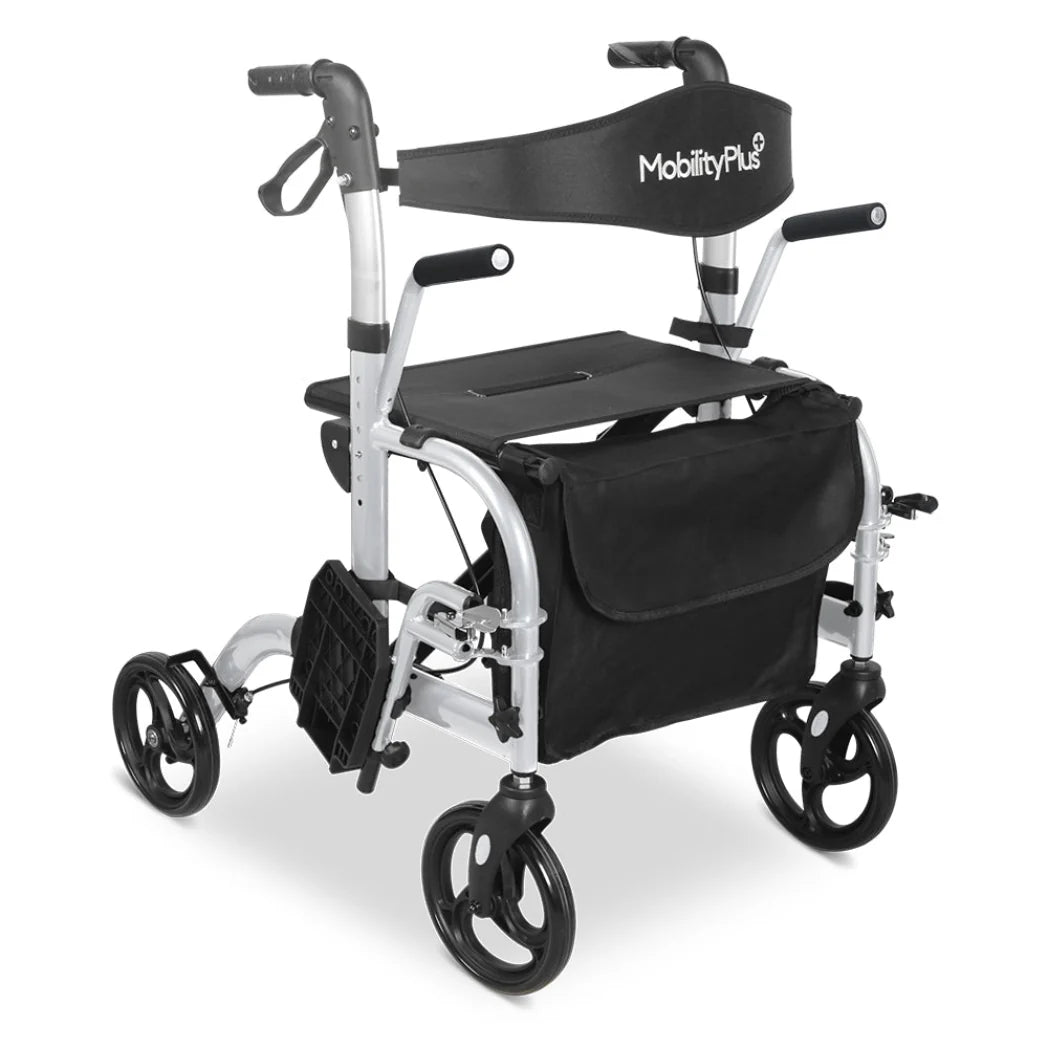 Welzo Switch 2-in-1 Rollator and Transit Wheelchair
