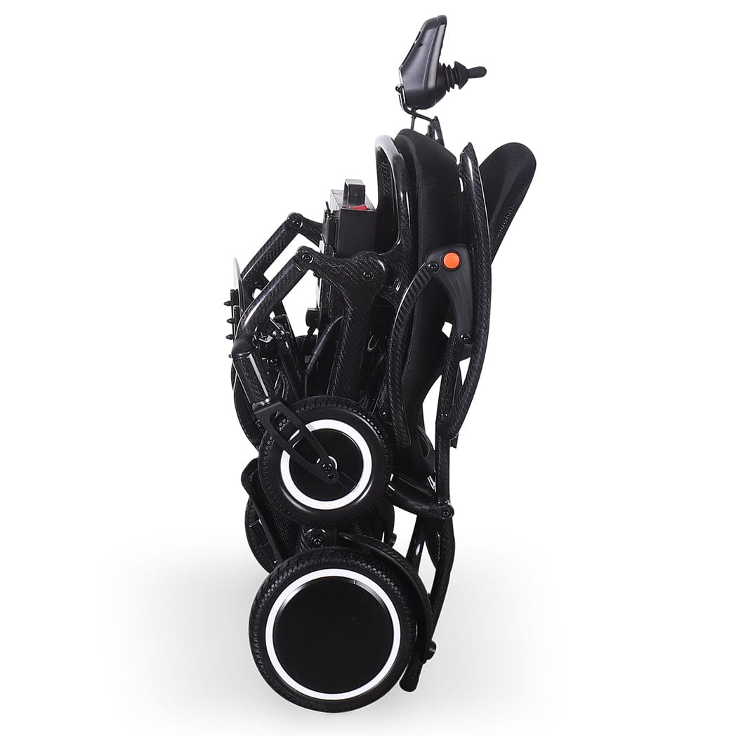 Welzo ExoGlide ultralichte opvouwbare elektrische rolstoel van carbon - afbeelding 9