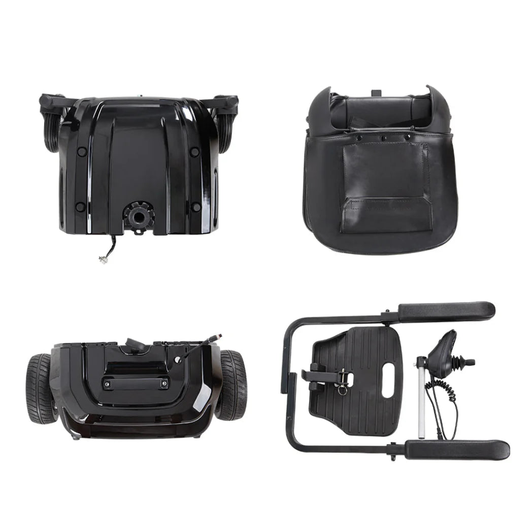 Welzo Lumo – Ultra-Compact Split-Frame Electric Wheelchair