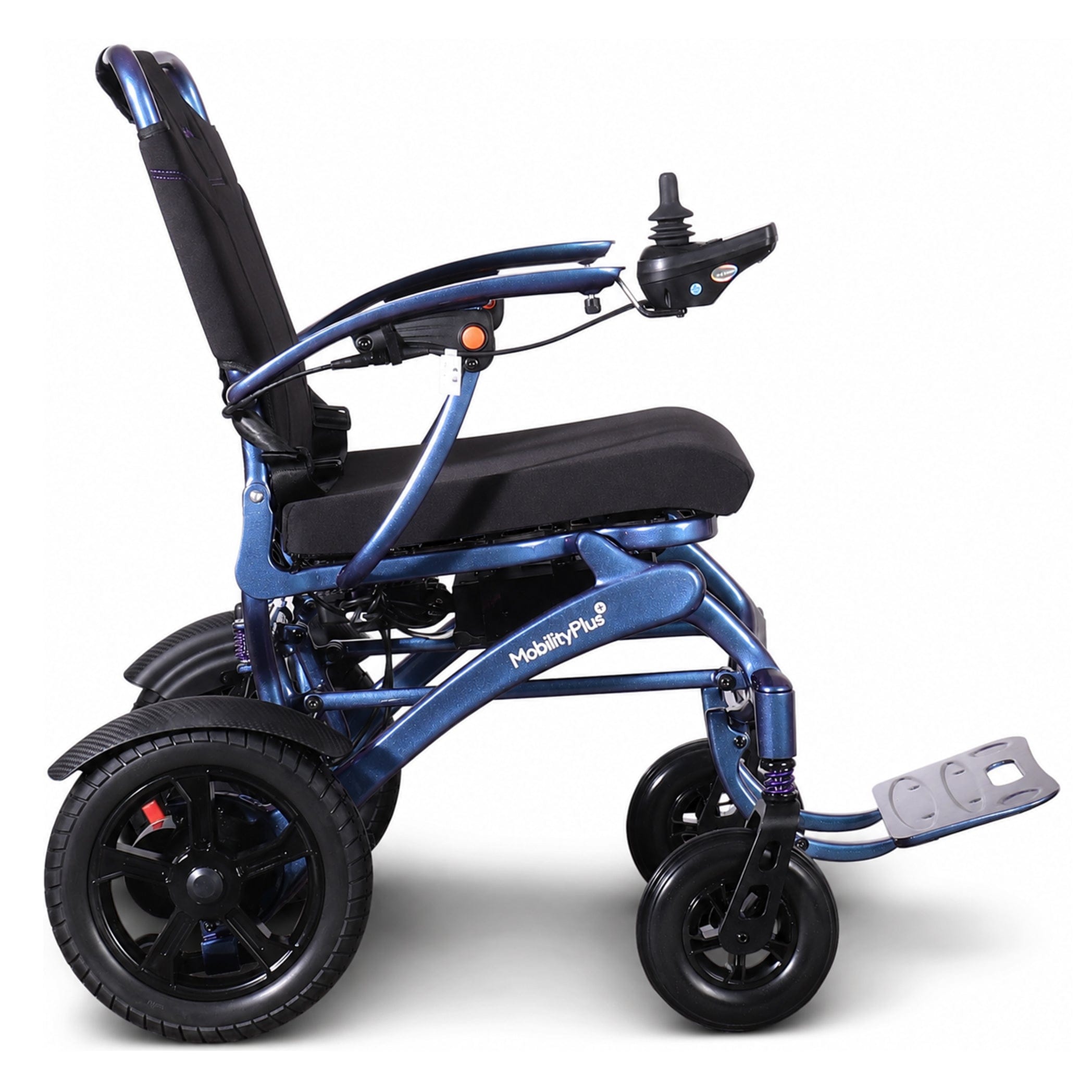 Welzo SuperNova Ultra-Light Carbon Folding Electric Wheelchair | Wide Seat, 160kg Load Capacity - image 9