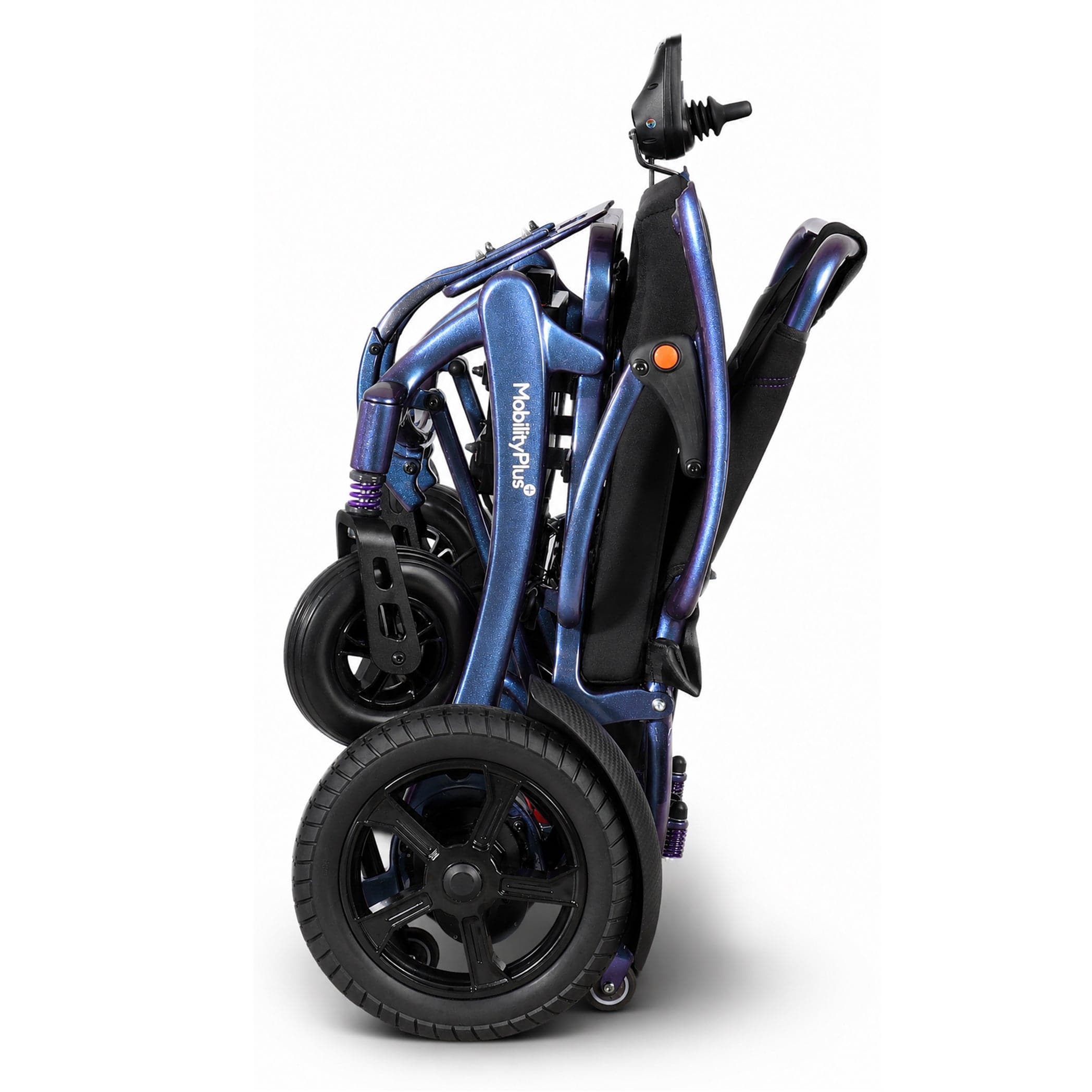 Welzo SuperNova Ultra-Light Carbon Folding Electric Wheelchair | Wide Seat, 160kg Load Capacity - image 2