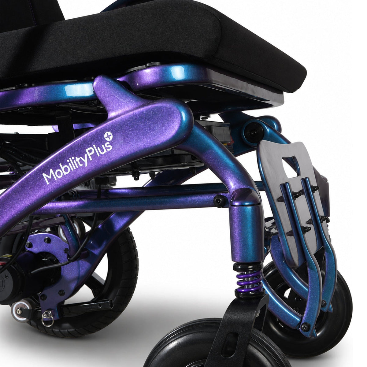 Welzo SuperNova Ultra-Light Carbon Folding Electric Wheelchair | Wide Seat, 160kg Load Capacity - image 18