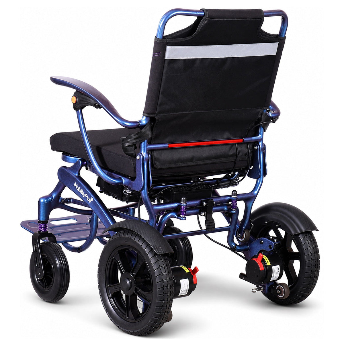 Welzo SuperNova Ultra-Light Carbon Folding Electric Wheelchair | Wide Seat, 160kg Load Capacity - image 12